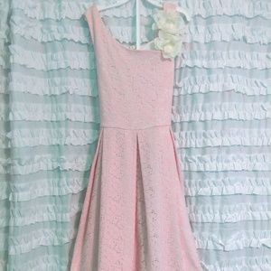 Pink formal dress